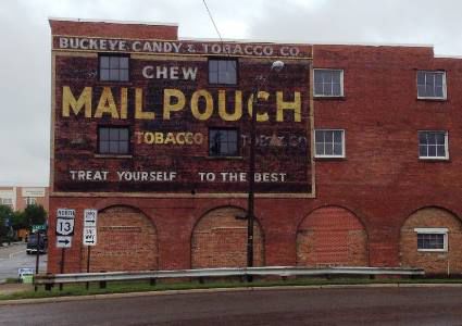 Kenyon changes its mind, Mail Pouch sign to remain on Buckeye Candy building