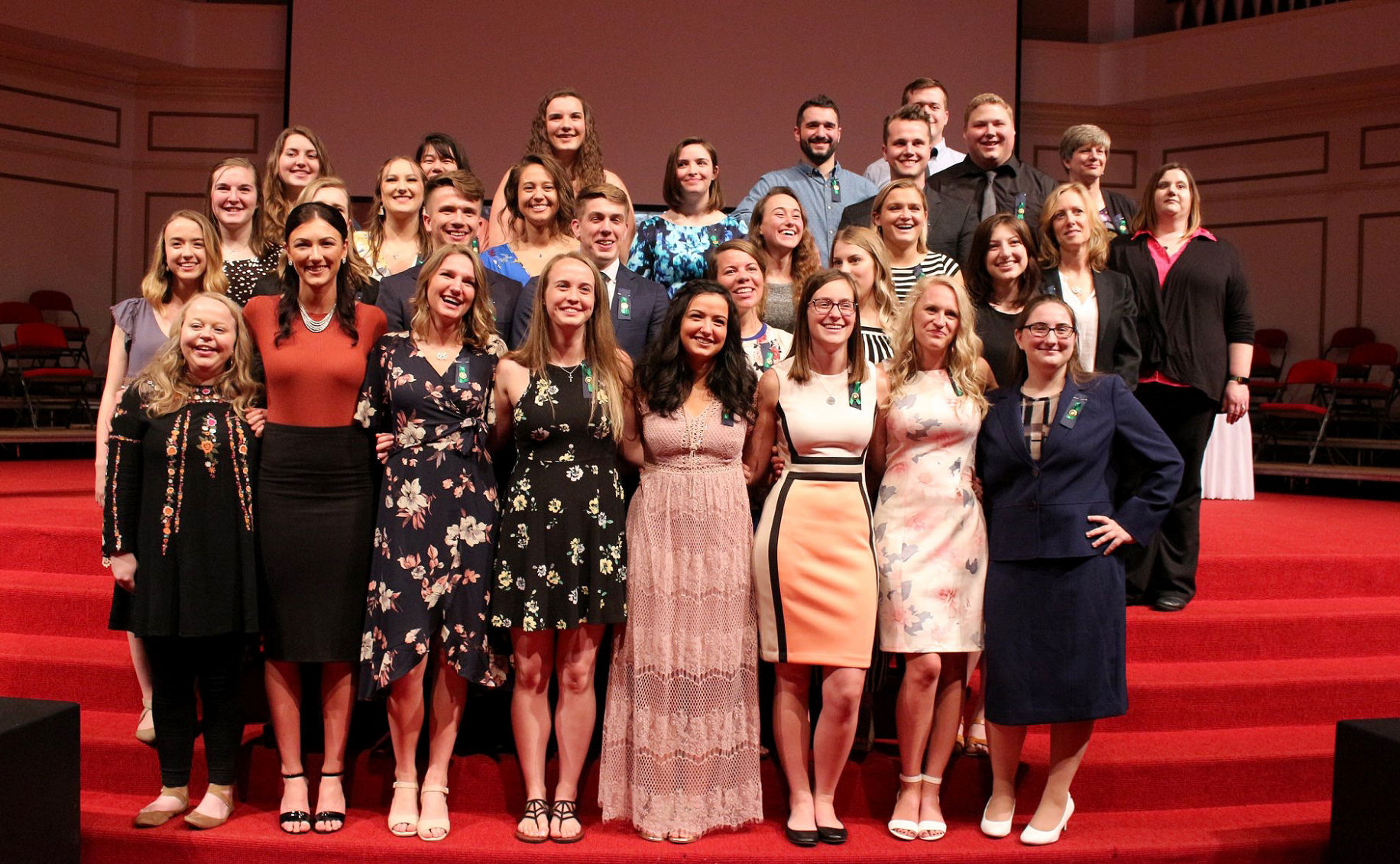 MVNU nursing, CSD students commissioned, hands blessed