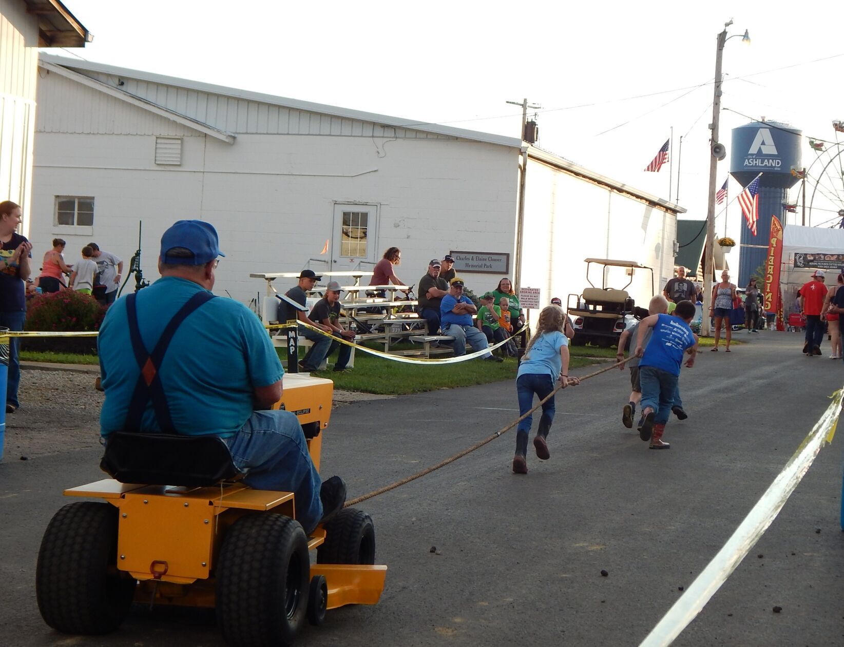 Human Tractor Pull draws biggest crowd yet at Ashland County Fair