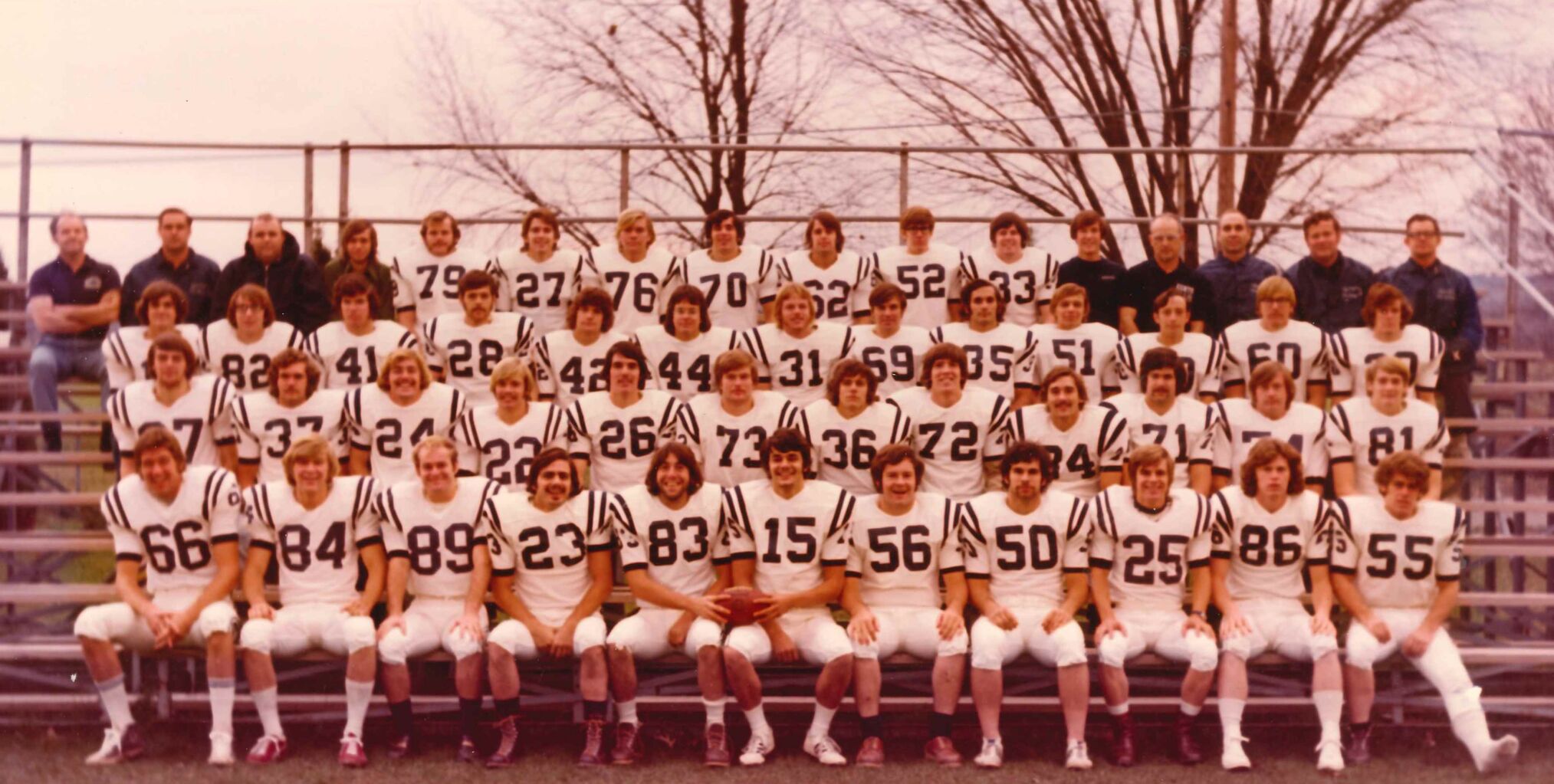 Kenyon celebrates undefeated 1972 football team with golden jubilee