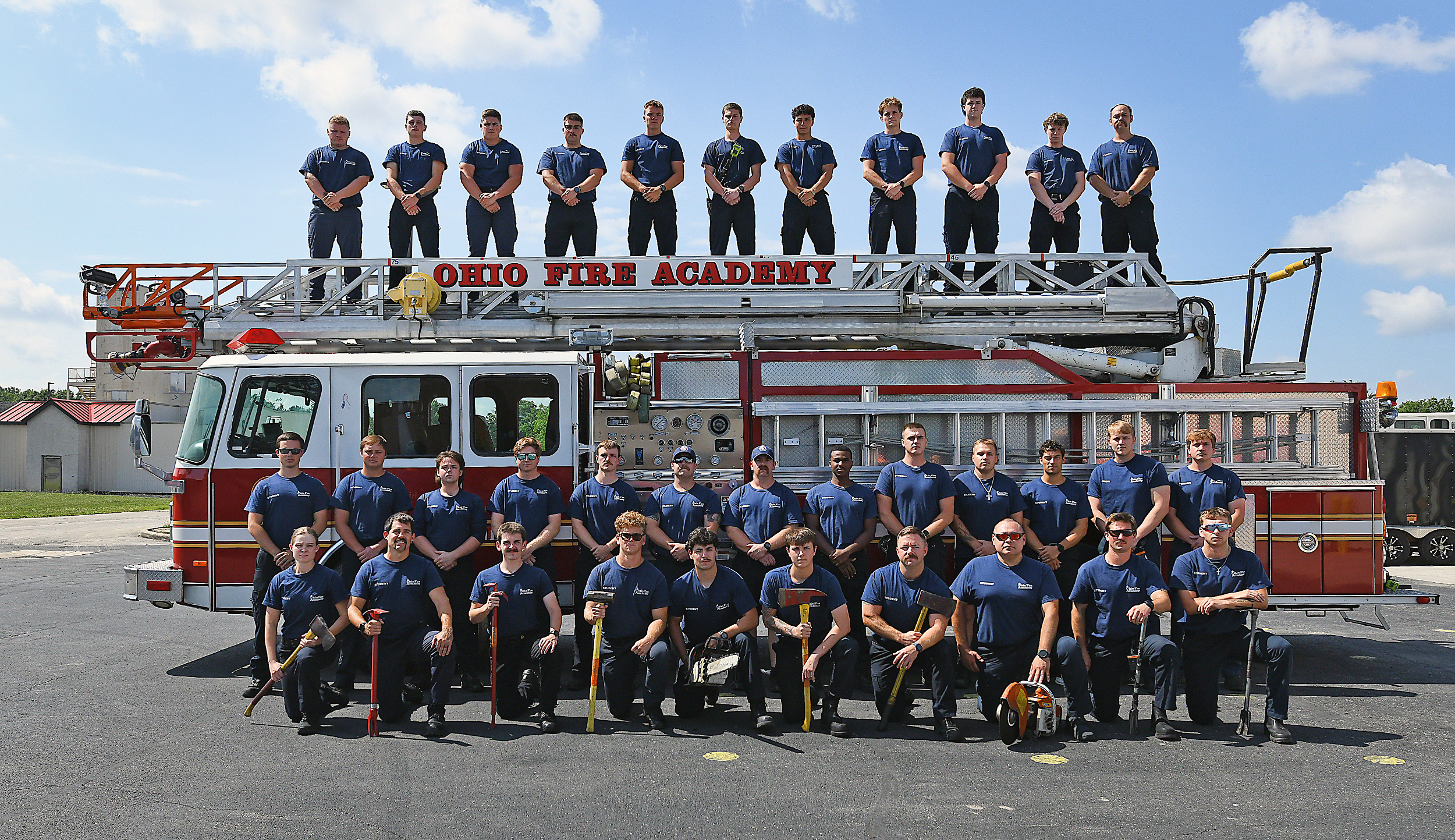 Mount Vernon's Grohe among newest class of Ohio Fire Academy graduates
