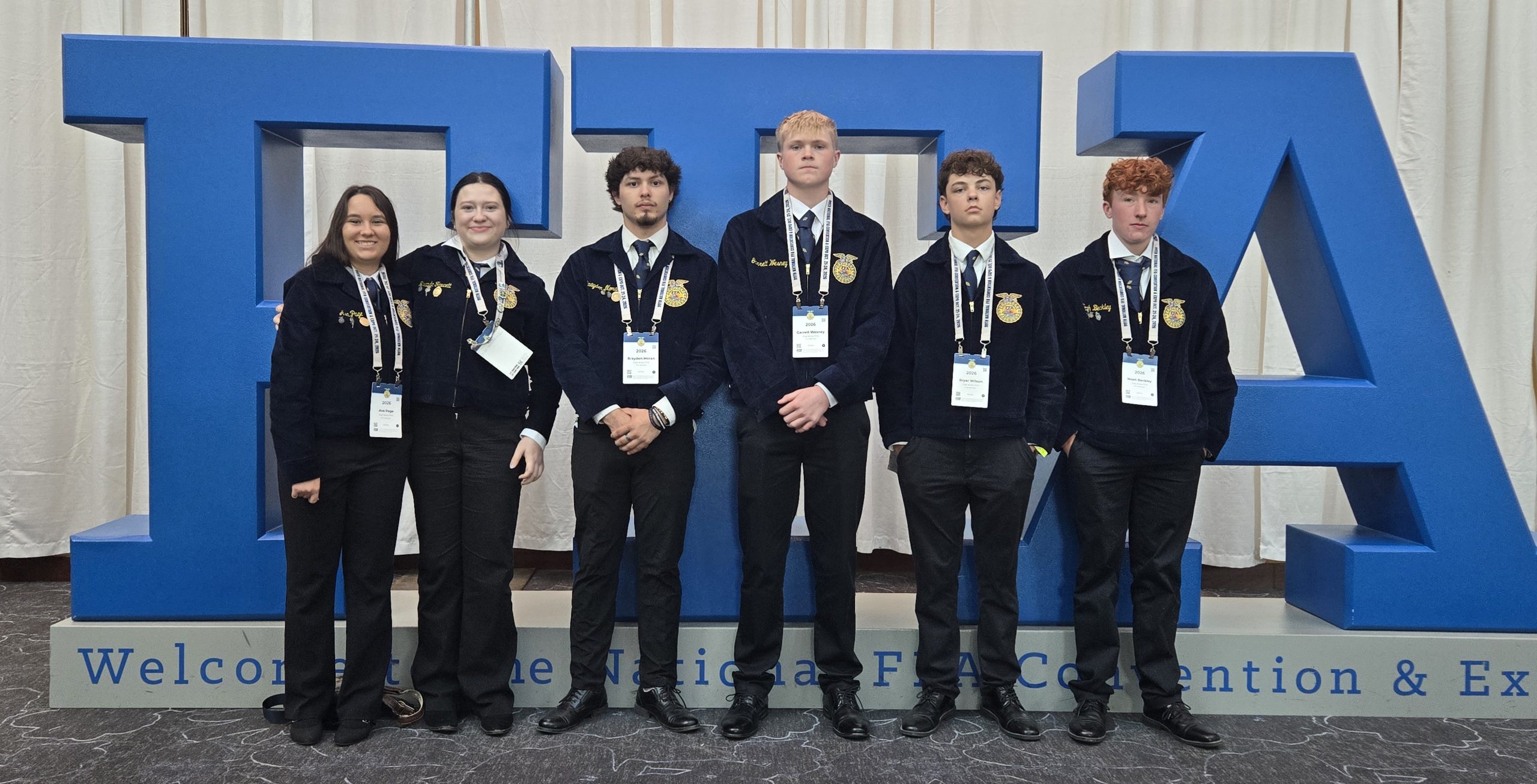 Six East Knox FFA members attend national convention in Indianapolis